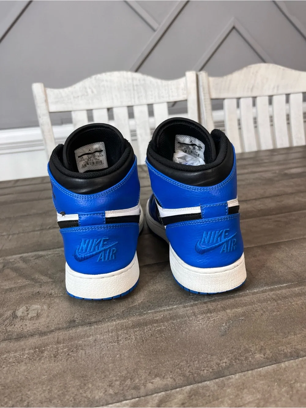 Nike Air Jordan 1 Retro High Rare Air Soar Blue Sz 7Y Women's 8.5